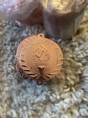 Express Medals Victory Bronze 3rd Place Medal NO NECK RIBBON (Packs Of 25)
