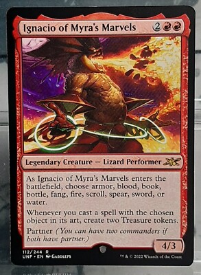 Magic - Ignacio of Myra's Marvels - Rare / Legendäre Kreatur - Unfinity - EN/NM