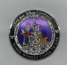 WALT Disney WHERE WONDER COMES TO LIFE 100th anniversary Challenge coin