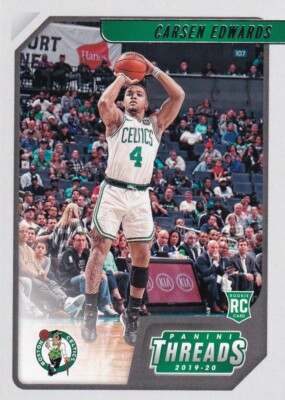 2019-20 CHRONICLES THREADS RC CARSEN EDWARDS BOSTON CELTICS ROOKIE - B5646