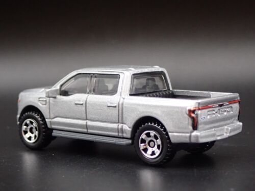 2022-2025 FORD F150 Fulmine Pick-Up Camion Argento 1/64 Scala Diecast Vettura - Foto 6 di 8