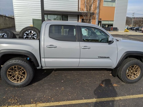 17" Flow Forged Matte Bronze Wheels Fits Toyota Tacoma 4Runner FJ Cruiser - Picture 8 of 9