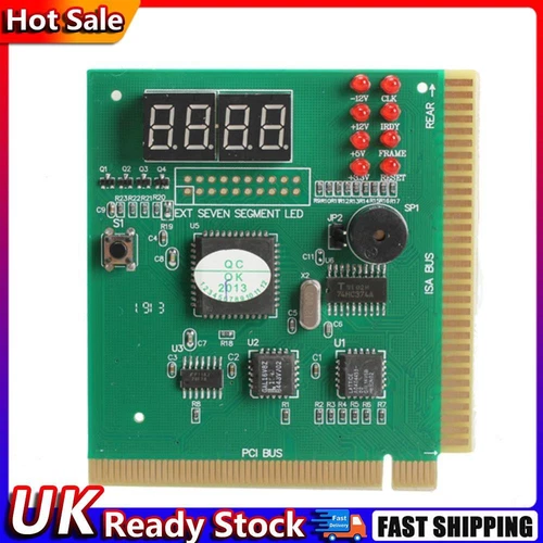 2Pcs New 4-Digit LCD Display PC Analyzer Diagnostic Card Motherboard Post Tester