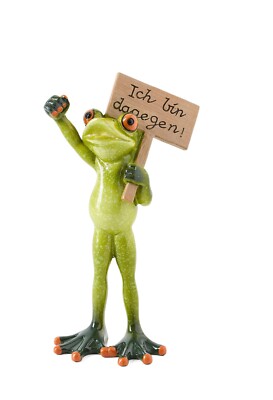 Formano Froschhausen Frosch Protest Demonstrant 717313