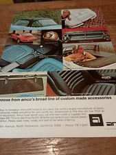 1968 3 Page Amco Custom Made Accessories Magazine Ad