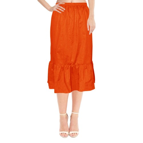 Half Slip Cotton Half Petticoat Underskirt Lingerie Skirt for Women Dresses - Picture 11 of 36