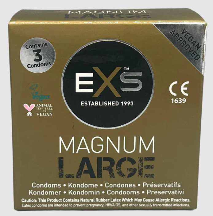 EXS Magnum 3 Kondome, extra breit XXL EXS Magnum 3 Kondome, extra breit XXL