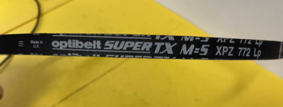 OPTIBELT Super TX M=S XPZ 772 Lp-Belt Cogged