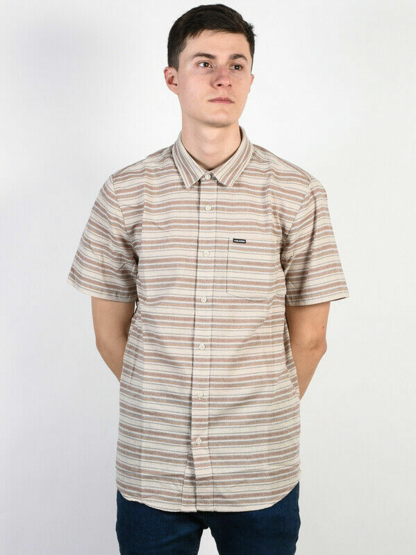 Camisa Volcom Arena Arcilla Grande Volcom Ropa Para Hombre NUEVA CON ETIQUETAS TRANSPORTE GRATUITO