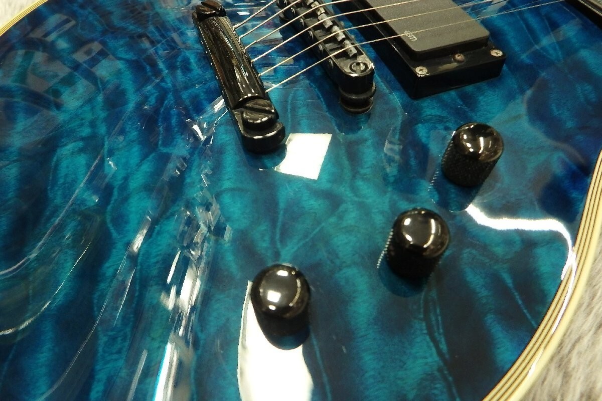 EⅡ by ESP ECQM Eclipse Guitar Reindeer Blue EMG Pickup Made in Japan