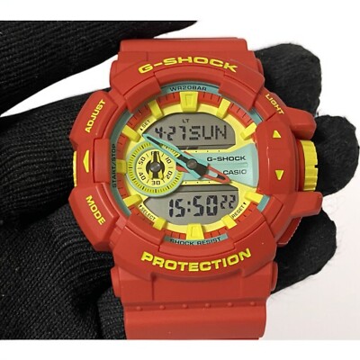 Casio GSHOCK GA400CM4AJF Breezy Rasta Color Limited Uhr Japan Exclusive