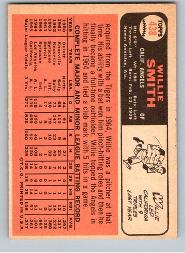1966 Topps Baseball Cards Complete Your Set You Pick Choose Each #301 - 446 - Picture 185 of 197