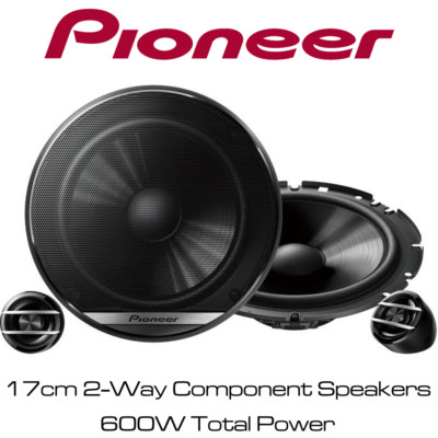 VW Golf Mk4 1997-2004 Pioneer 17cm 2-Way Component Speakers 600W