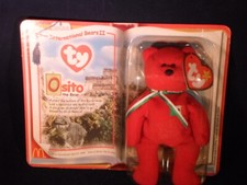 International Bears II Osito The Bear Ty Teenie Beanie McDonald's     B16-2