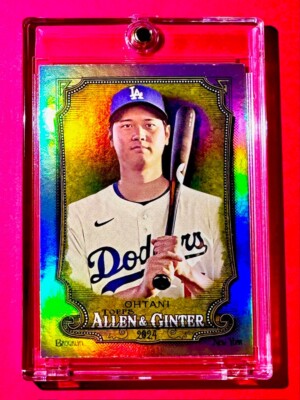 【C98】MLB カード Shohei Ohtani RC silver Shohei Ohtani SILVER FOIL REFRACTOR TOPPS ALLEN & GINTER LA
