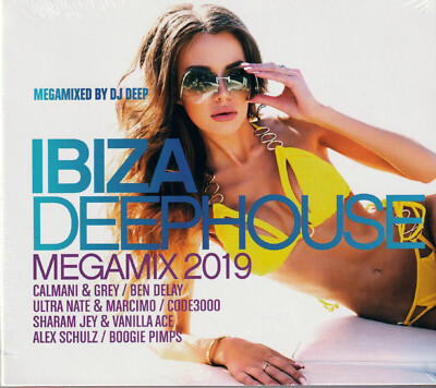 3 CD Ibiza Deephouse Megamix 2019 mixed by DJ Deep