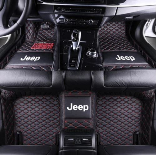For- Jeep Cherokee Commander Compass Gladiator Car Floor Mats-Right-hand drive - Picture 12 of 29
