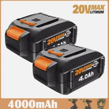 2X New 4.0Ah 20V For Worx WA3520 WA3578 Power Share Battery WA3525 WA3575 Li-Ion