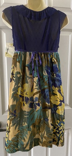 New Women Free People Multi-Color Cocktail Evening Sexy Sleeveless Dress XS - Picture 4 of 9