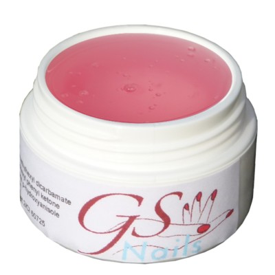 GS-Nails Aufbaugel  UV-Gel  50ml  Rose Klar No Gilb  mittelviskos