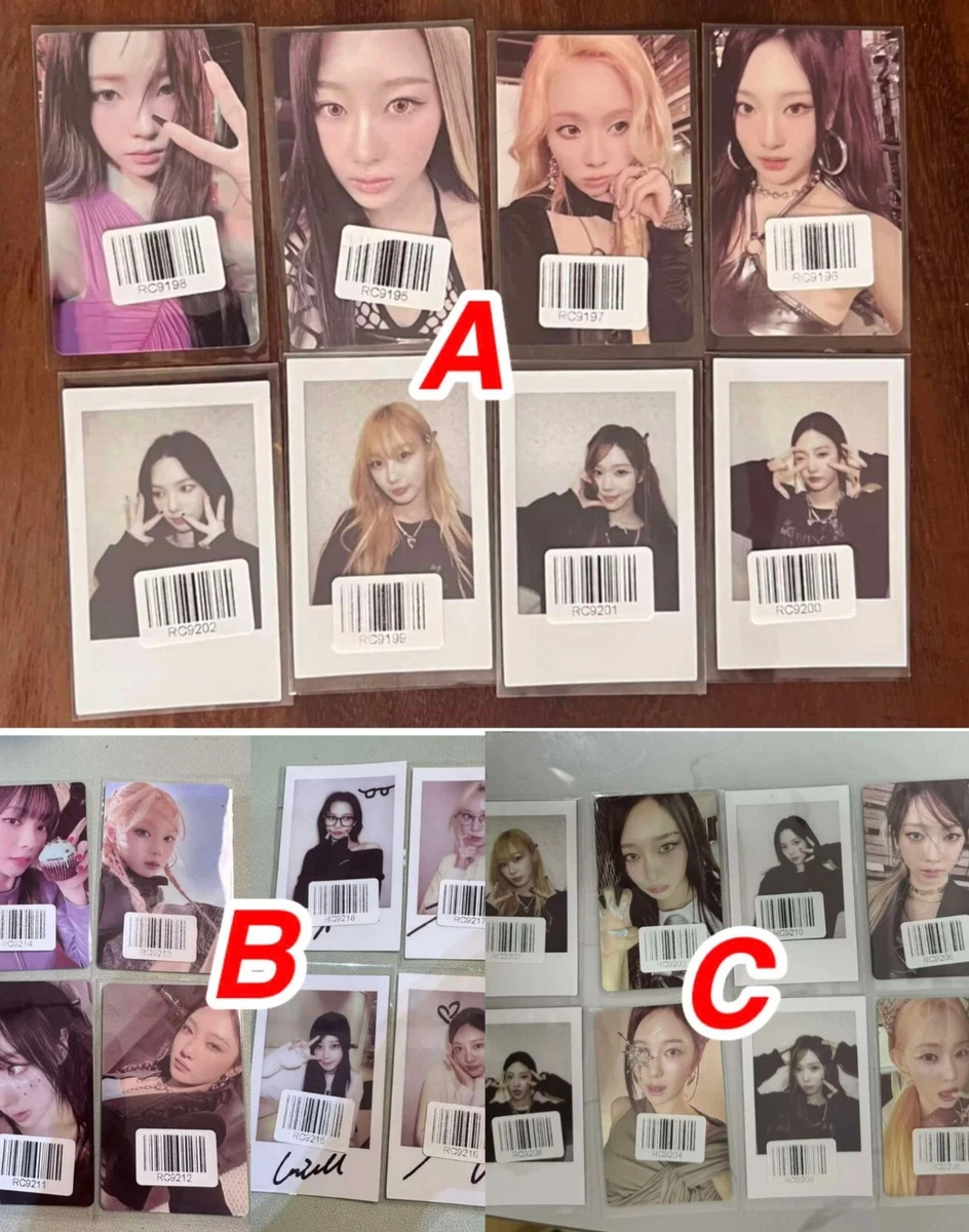 AESPA ウィンター 中華 KMS 3.0 ラキドロ トレカ ポラロイド Amazon.co