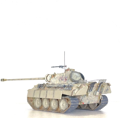 Trident Artitec 1:87 Panther 7,5 PAK, militare Wehrmacht seconda guerra mondiale epoca II - Foto 5 di 12