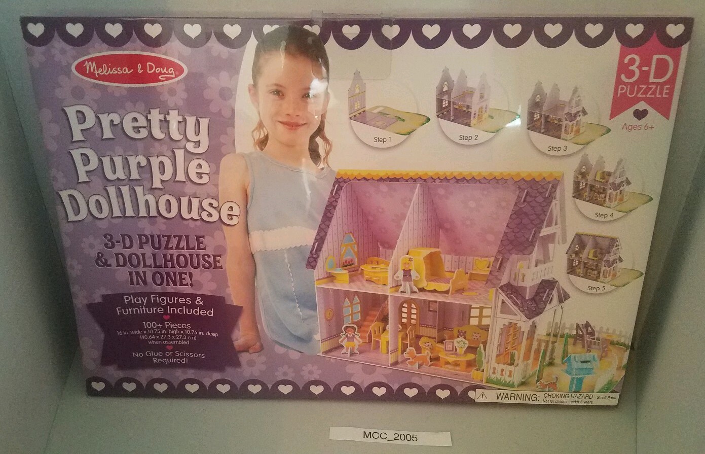melissa and doug pretty purple dollhouse