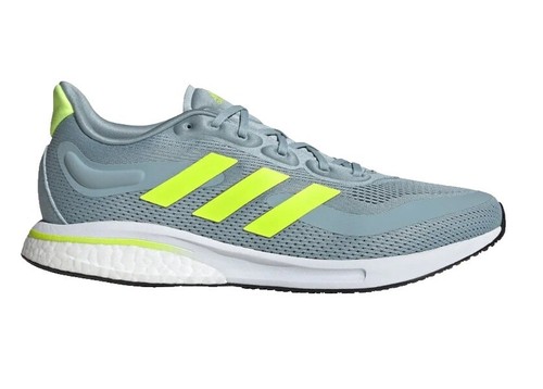 adidas Ultraboost 22 Men Running Shoes White Tint/Sky Rush  display picture 1