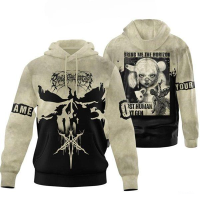 トップス BMTH POST HUMAN : NeX GEn Black Hoodie Bring Me The Horizon - Post Human: Nex Gen - Hoodie | Impericon