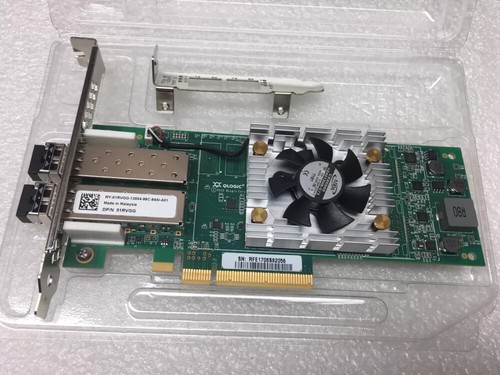QLE2662 DELL QLOGIC SANBLADE 16GB FC 2PORT PCIE 7JKH4 9J1RG H8T43 3PCN3 1KK8W - 第 1/5 張圖片