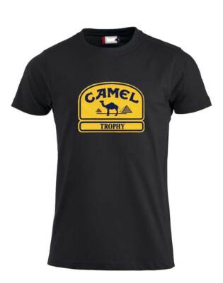 Camel Trophy Black Customizable T-Shirt