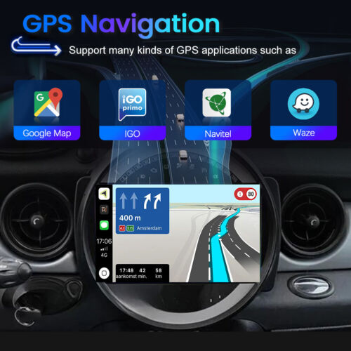 Autoradio Für BMW Mini Cooper R55 R56 2007-2013 GPS Navi Car Play DSP Android 14 - Bild 6 von 18