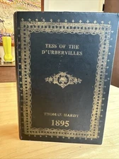 VINTAGE Tess of The Durbervilles Faux Book Storage Box Secret Stash Decor LARGE