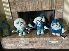 Disney Haunted Mansion Hitch Hiking Ghosts Plush Set. New With Tags.
