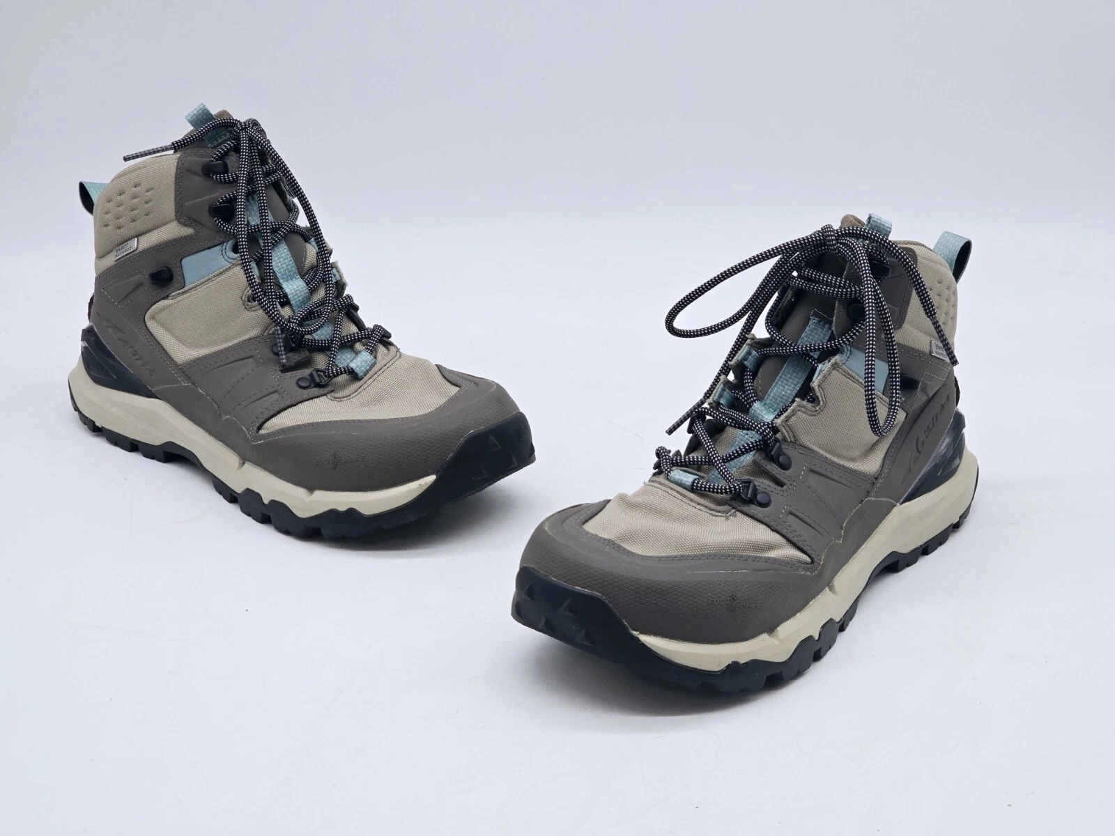 Altra Tushar Event Waterproof Hiking Boots Grey Blue Womens Size 10.5 US 42.5 EU