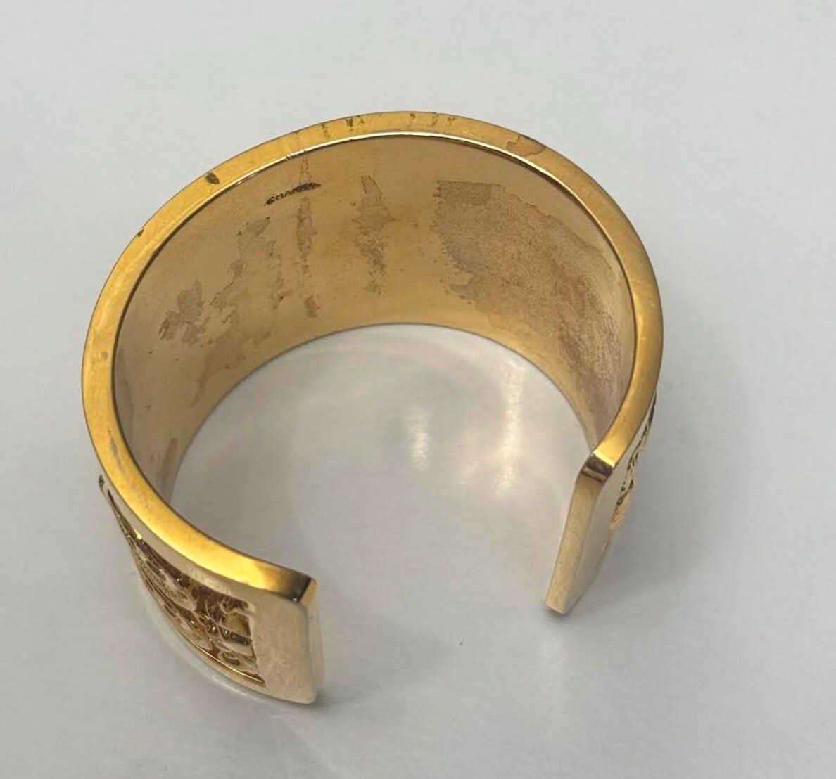 Coco Chanel 31 Rue Cambon Paris Gold Plated Cuff | eBay