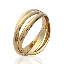 Bague alliance triple anneaux