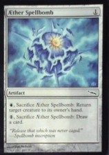 Aether Spellbomb - Mirrodin: #141, Magic: The Gathering Nm R228