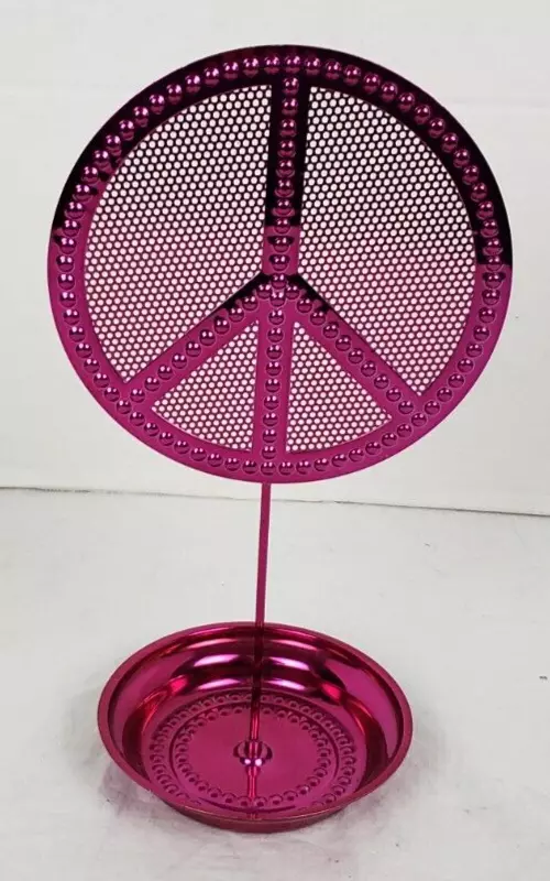 Peace sign jewelry holder deals