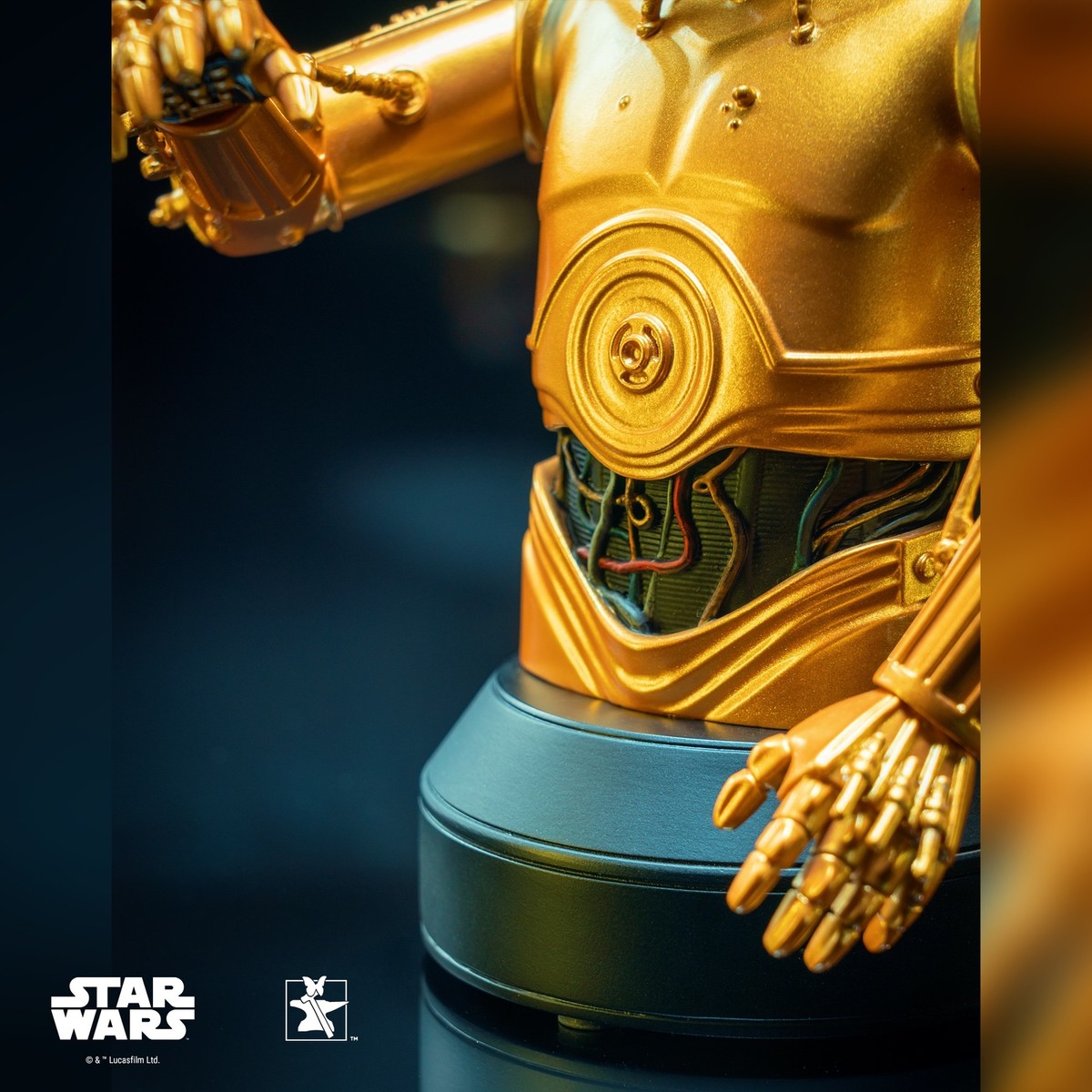 Gentle Giant Star Wars Rise of Skywalker C-3PO and Babu Frik Bust