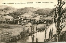 Environs de Port Lesney - Grange sur Vaivre et la Loue - Peupliers