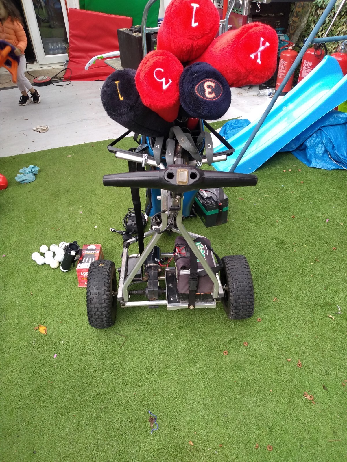 Greenhill Electric Golf Trolley and Golf Bag eBay