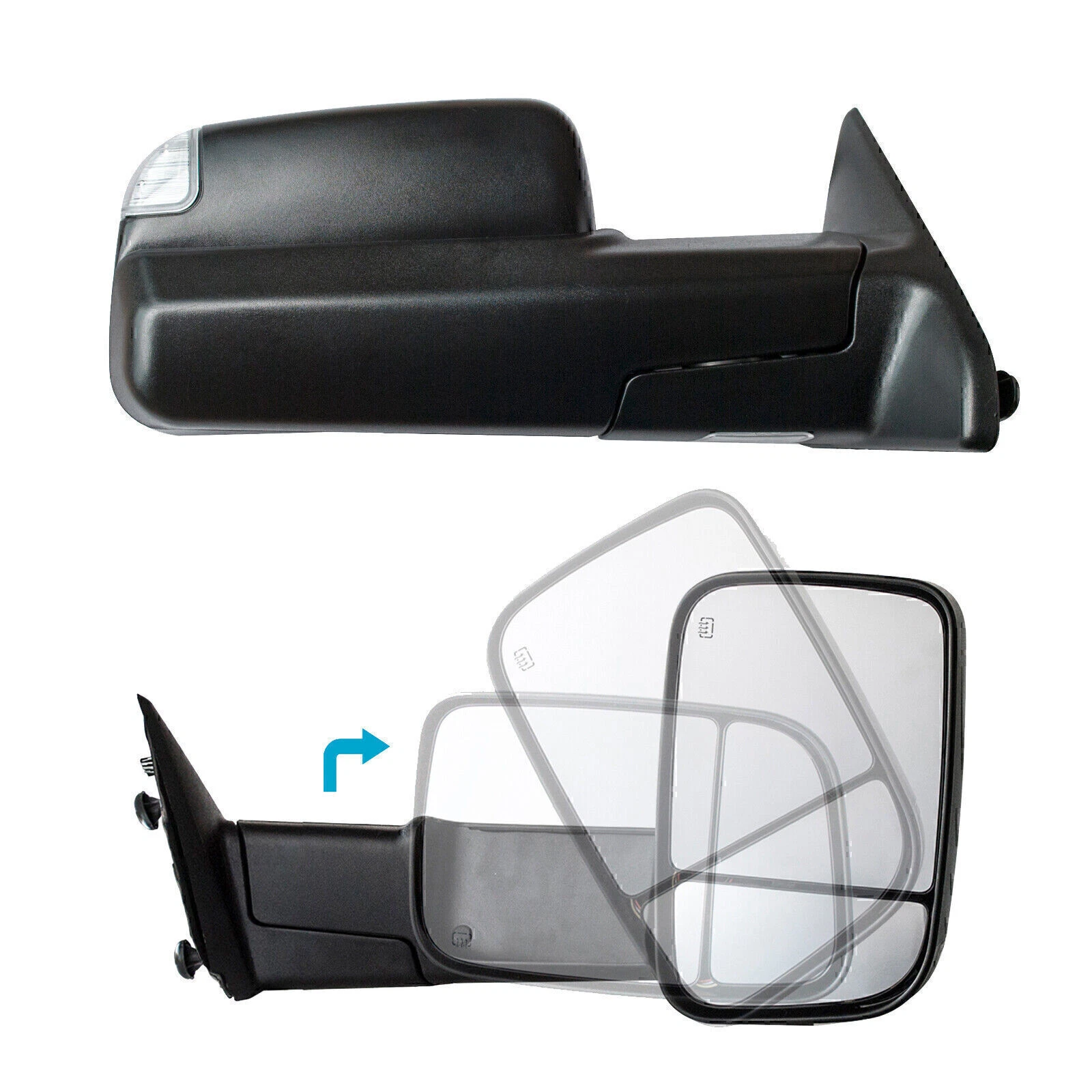 Pair Towing Mirrors Power Heated Fits 2019 2020 2021 2022 2023 Ram 1500 Classic
Opens in a new windo