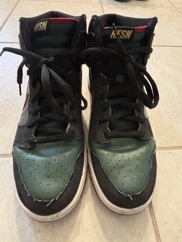 Nike Dunk Premium SB High RESN "GUCCI" 2009 Herren Größe 11,5 Vintage SB Gebraucht - Bild 4 von 7