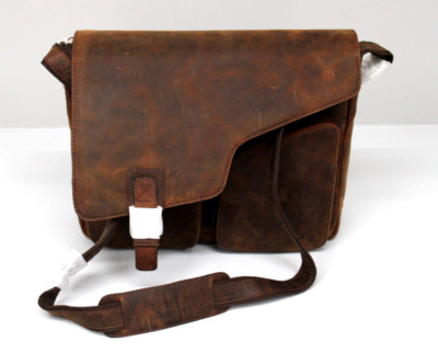 TUSC Polarion Umhängetasche ca.35x27x9 cm,Walnut  13,3 Zoll Laptop NEU