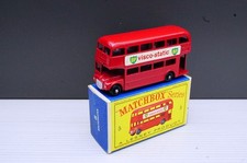 Matchbox Lesney No 5 c Routemaster Bus Bpw VNM Plus Original Box