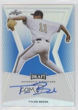 2014 Leaf Metal Draft Blue Prismatic 34/50 Tyler Beede #BA-TB1 Auto 0b0