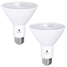 2 Pack PAR30 Outdoor LED Flood Light Bulb 12W 100 Watt Equivalent 900 Lumens Dim