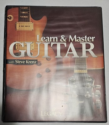 Learn and Master Guitar Steve Krenz 20 DVD & 5 CD Set Lesson- Read DESCRIPTION*