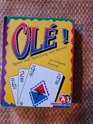 OLÉ ++ RARITÄT ++ SPIELKARTEN NEU ++ ABACUS SPIELE ++ OLE ++ WOLFGANG PANNING